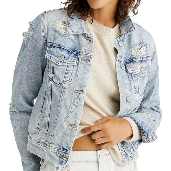 Free People Jackets & Blazers - Free People | Rumors Denim Jacket